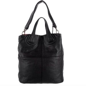 Givenchy Nightingale Tote in Black Leather